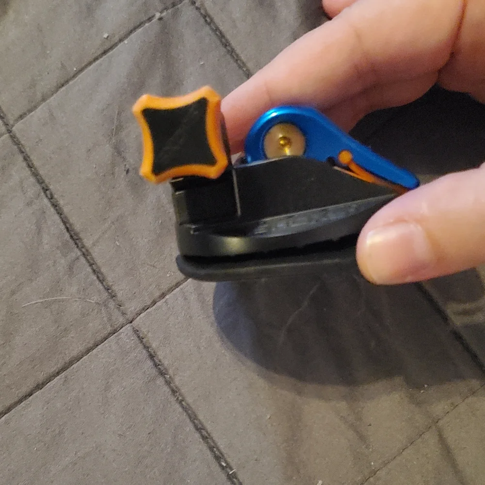 M1 RS Studio Edition Camera Suction Mount - Blue and Orange